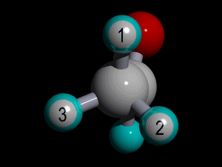 Raumformel Acetaldehyd